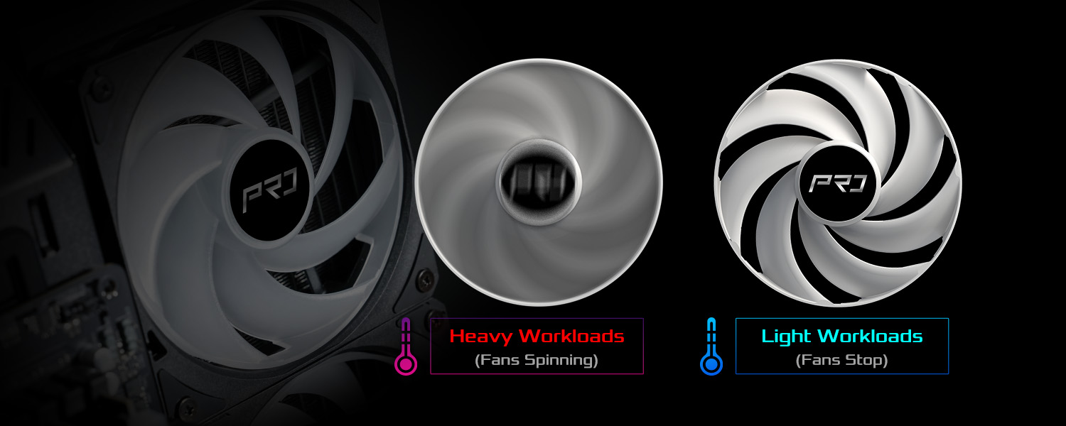 0dB Silent Cooling Technology